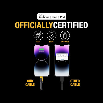 Dewalt Lightning to USB Charging Cable - 3m