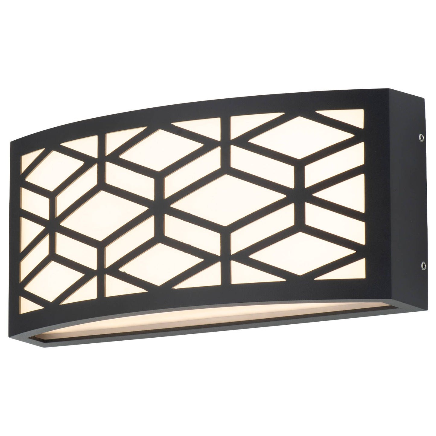 Arlec Burly LED Bunker Light - 10W - 600 Lumen - Matte Black