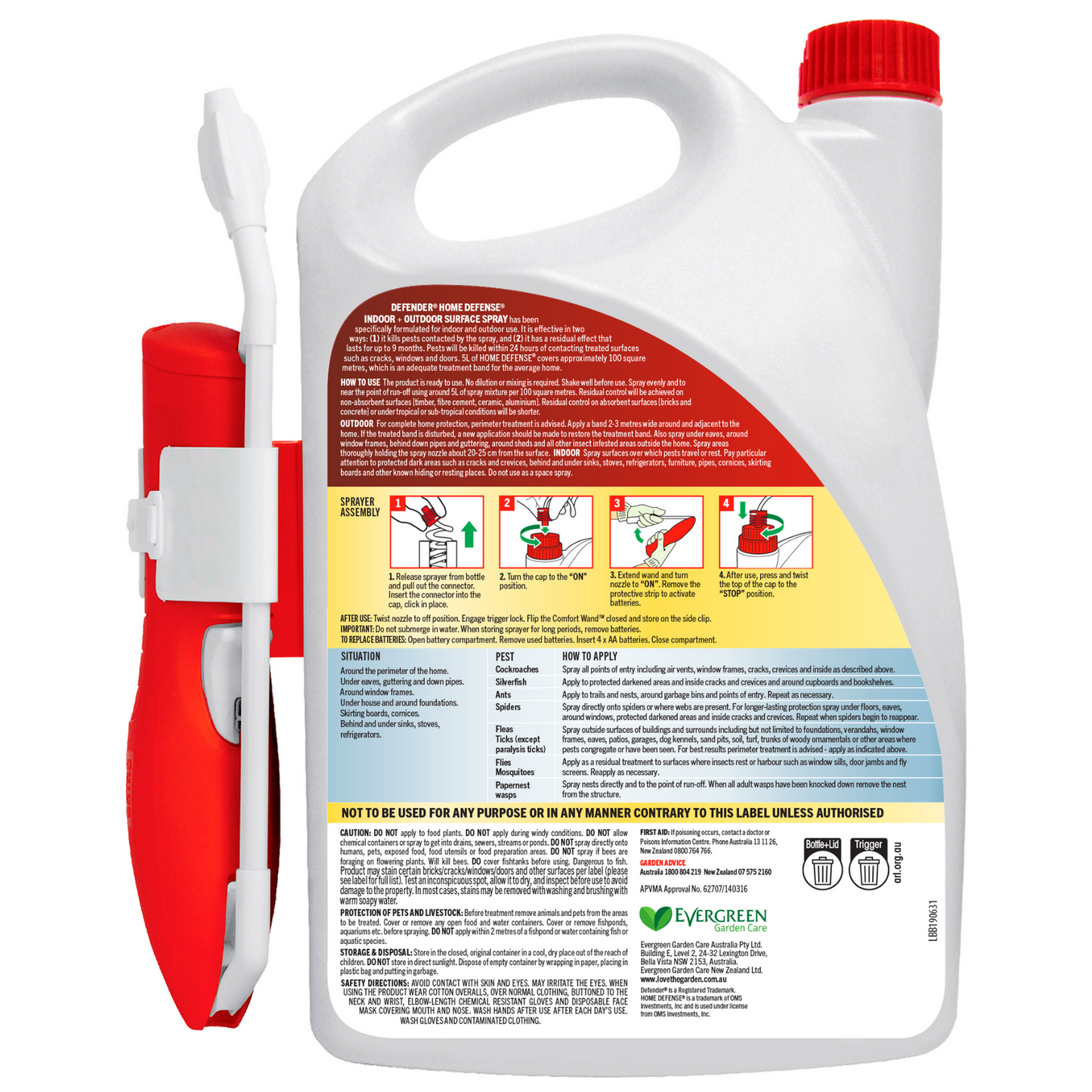 Defender Home Defense Surface Spray - 5L
