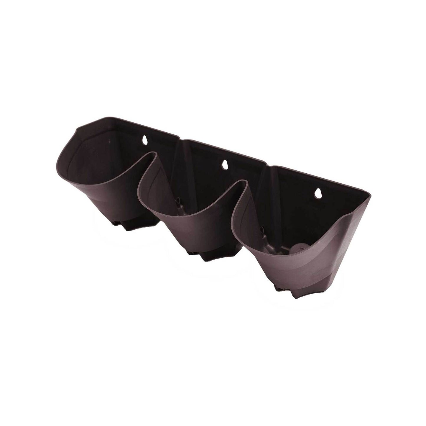 Jack Garden Up Wall Stacker - 3 Pot - Charcoal