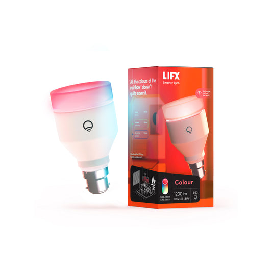 LIFX Smart Light Globe Colour - 1200lm - B22