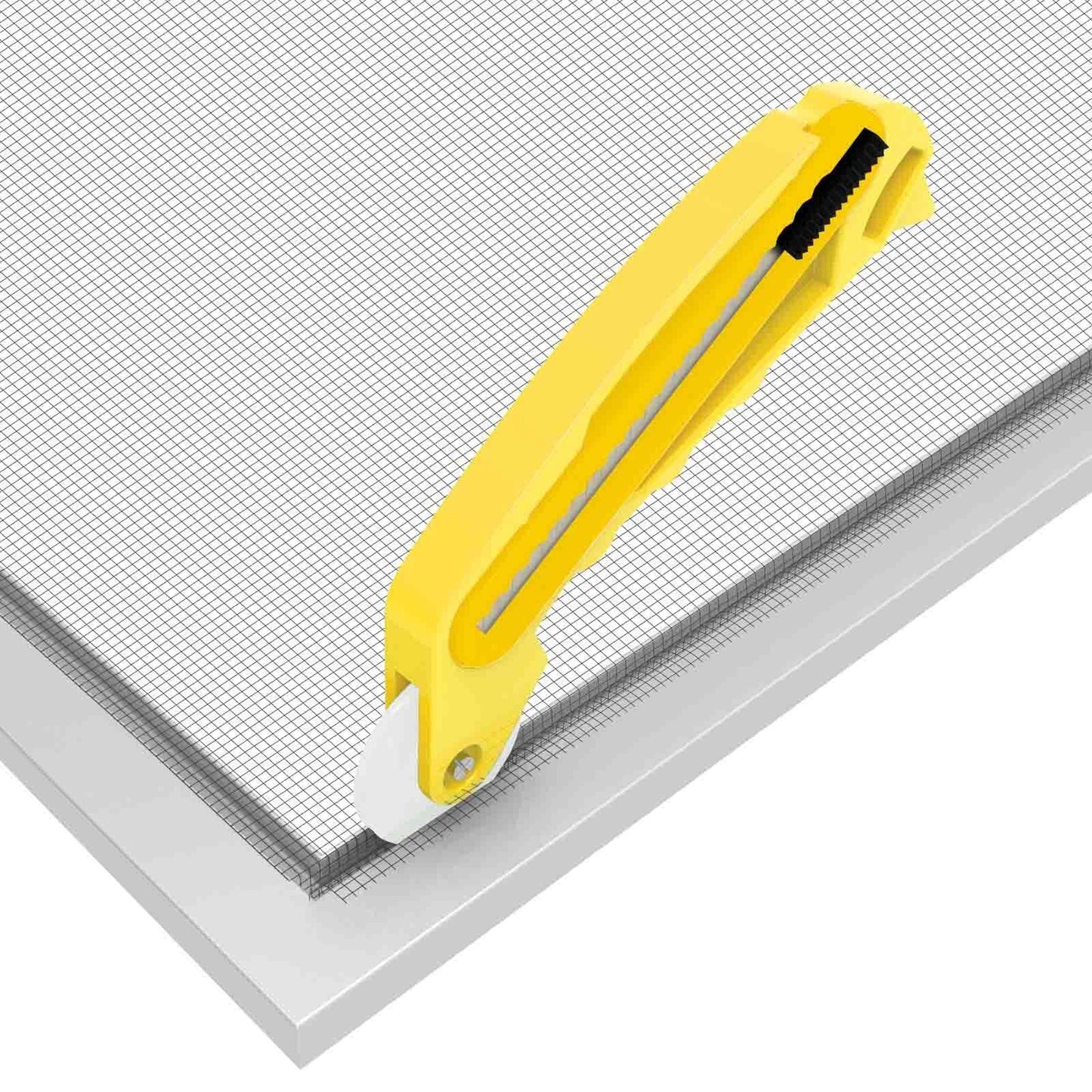 Rolltrak 2 in 1 Spline Roller - 56 x 175 x 15mm - Yellow