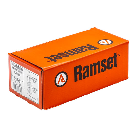 Ramset DynaBolt Plus - 8 x 60mm - 100 Pack