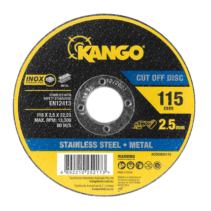 Kango Metal Cut Off Disc - 115mm x 2.5mm