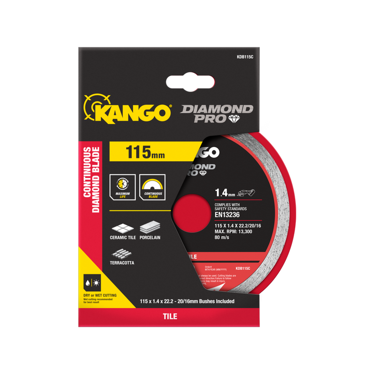Kango 115mm Continuous Diamond Saw Blade