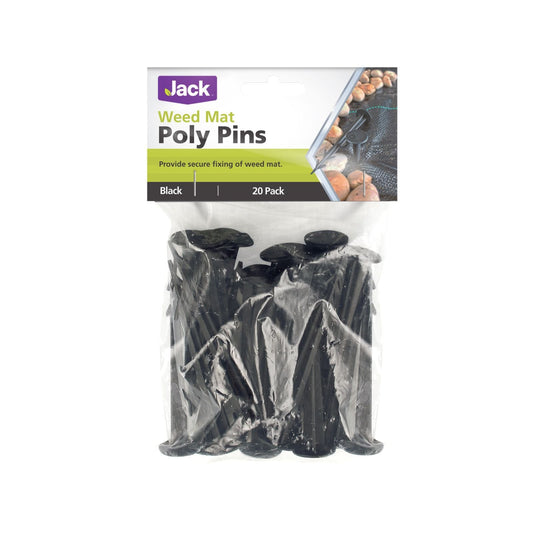 Jack Weed Matt Poly Peg - 25mm x 115mm - 20 Pack