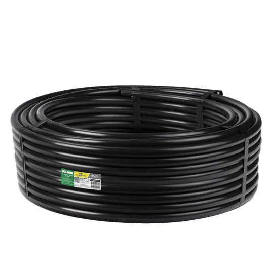 Holman Black Poly Pipe - 25mm x 50m