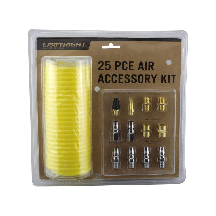 Craftright 25 Piece Air Tool Accessory Kit