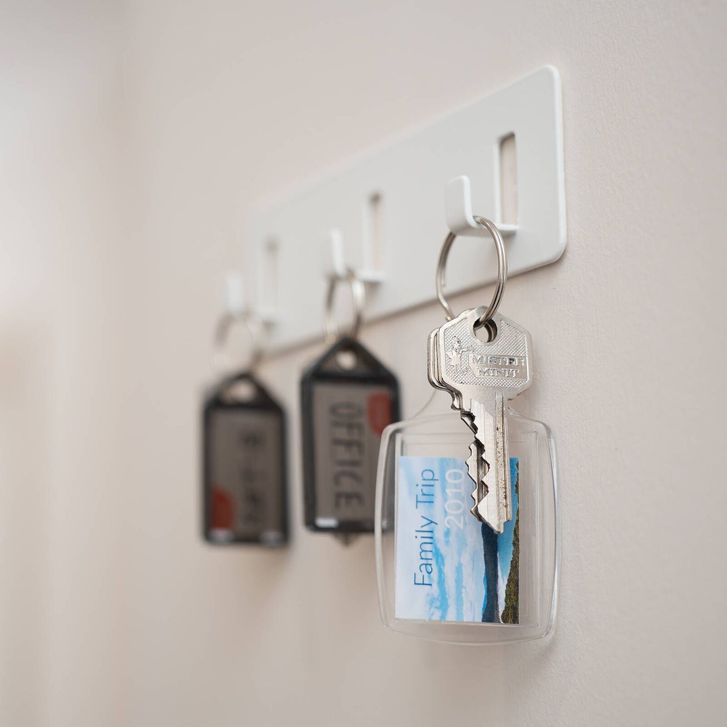 Taskmaster Clear Customisable Key Tags - 100 x 140mm - 3 Pack