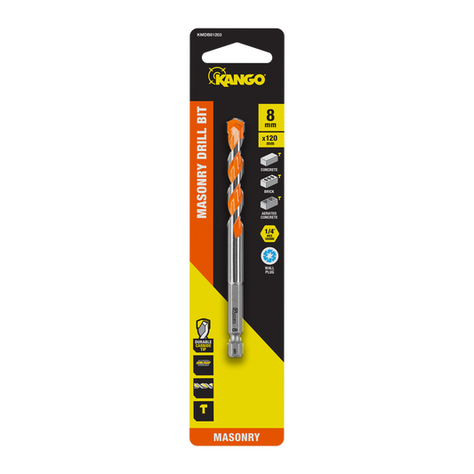 Kango Masonry Drill Bit - 8 x 120mm