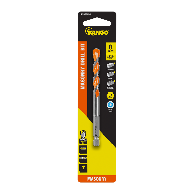 Kango Masonry Drill Bit 8 x 120mm