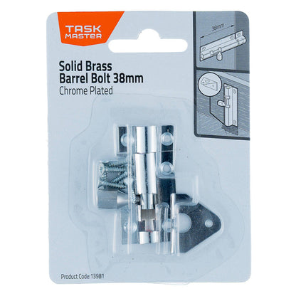 Taskmaster Barrel Bolt - 38mm