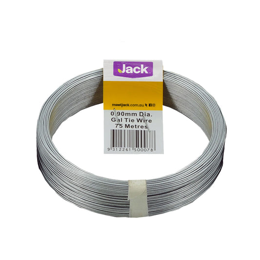 Jack Tie Wire Galvanised - 0.9mm x 75m