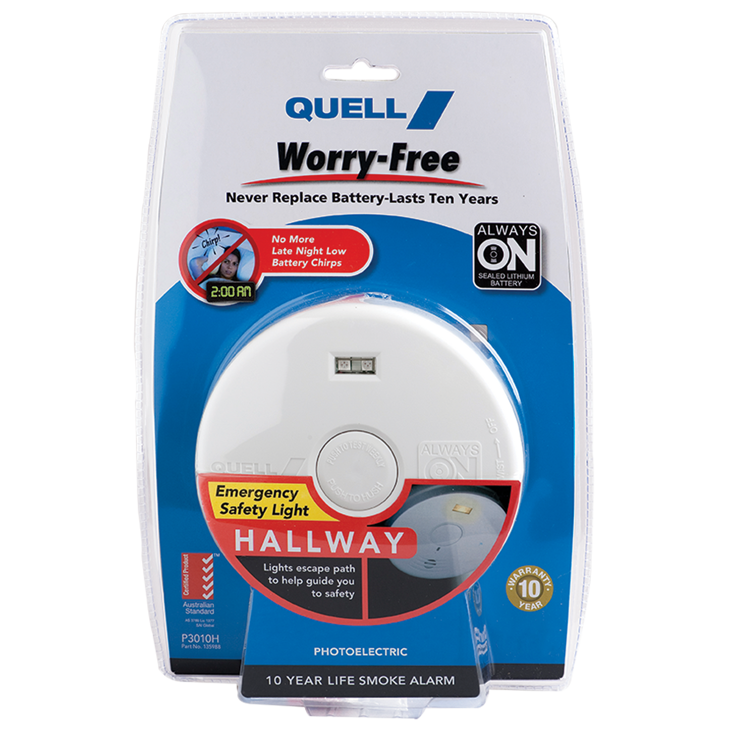 Quell Photoelectric Alarm - 130mm