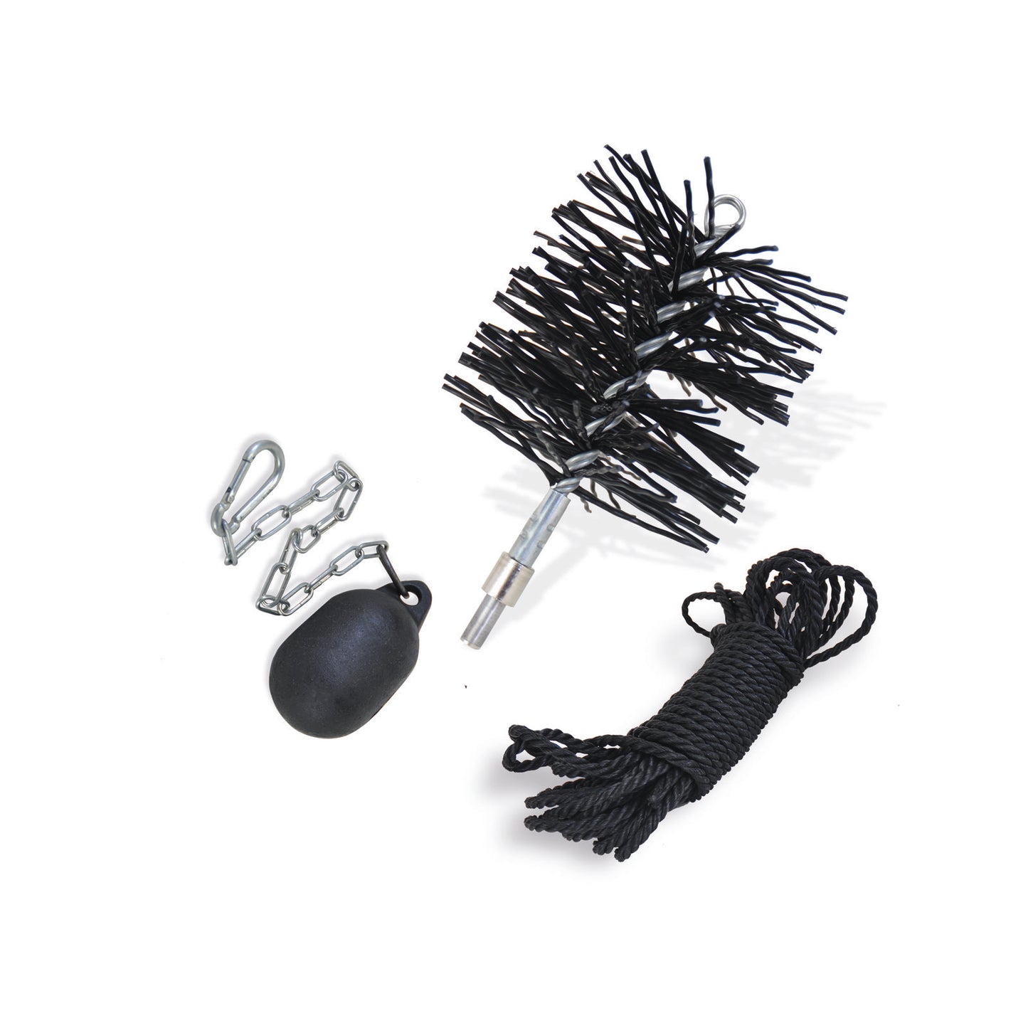 Scandia Pull Thru Flue Brush Kit - 6"