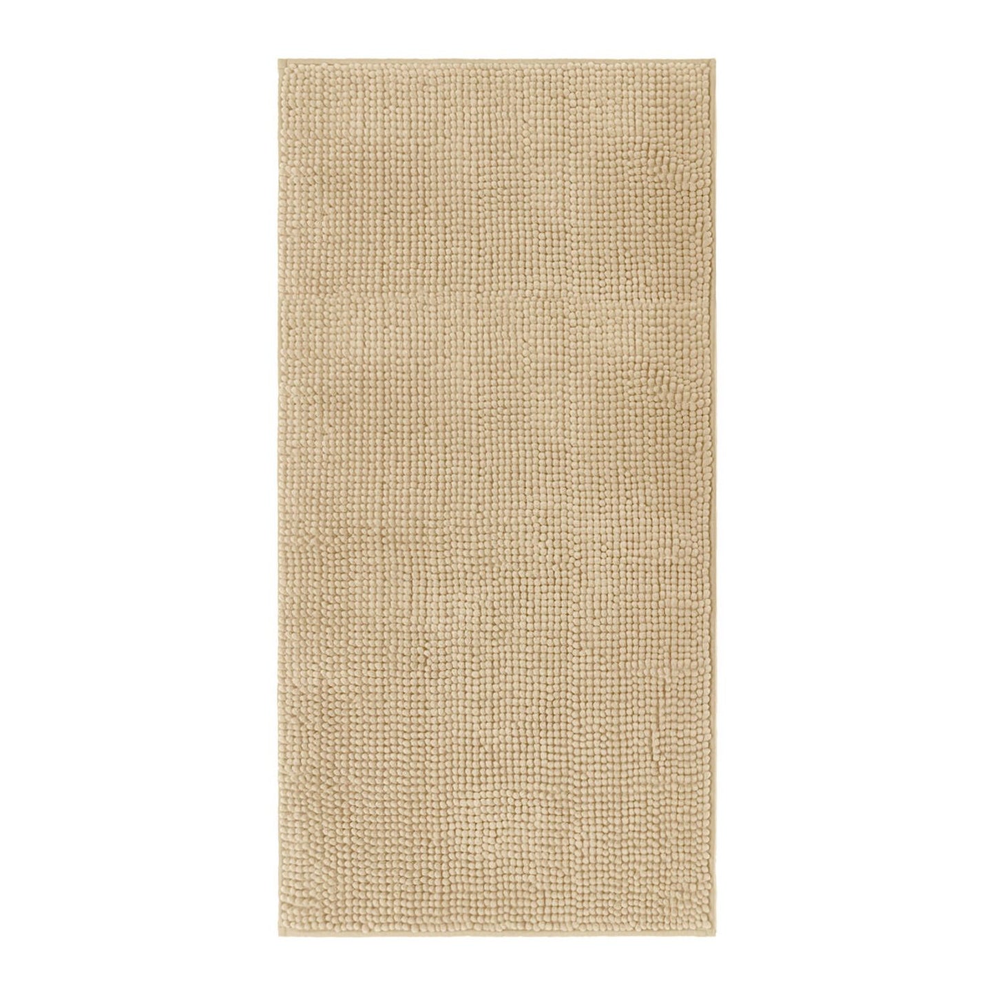 Barelli Chenille Bath Mat - 120 x 60cm - Latte