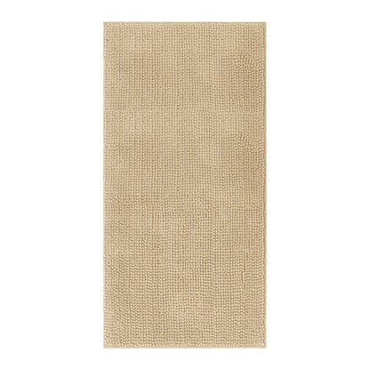 Barelli Chenille Bath Mat - 120 x 60cm - Latte
