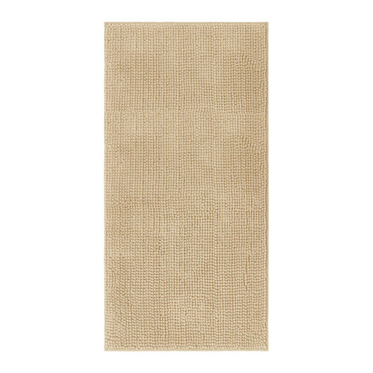 Barelli Chenille Bath Mat 120 x 60cm Latte
