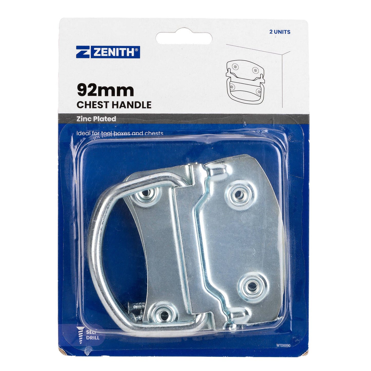 Zenith Chest Handle - 92mm
