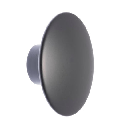 Lane Round Timber Knob - 76mm - Matte Black