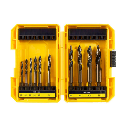 Alpha Onsite Plus Impact Step Tip Drill Set 4-12mm - 10 Piece