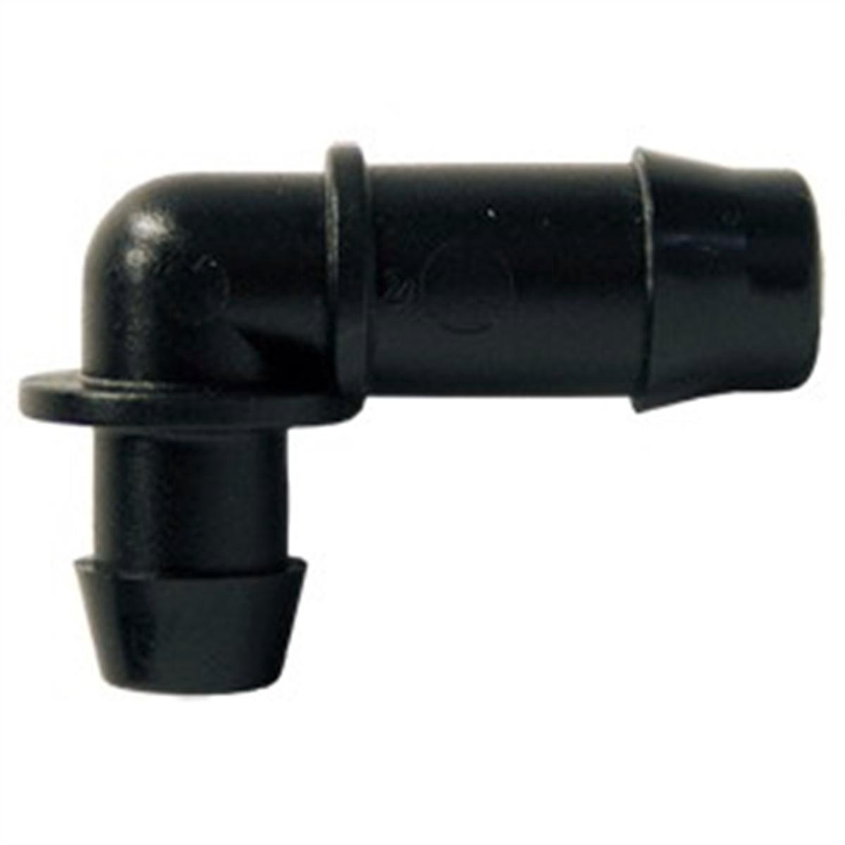 Holman 13mm Barbed Poly Elbow - 13mm x 10mm - Plastic - Easy Installation