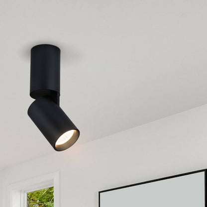 Verve Black Phoebe Adjustable LED Spotlight - 15W - 1250 Lumens