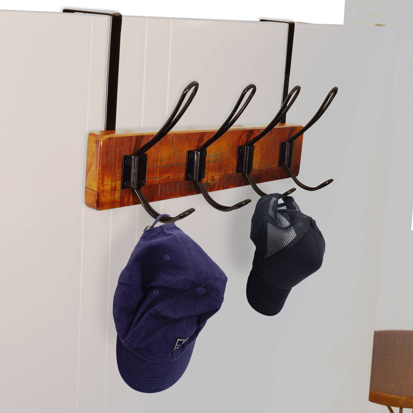 Adoored Rustic Over Door Rack 450mm