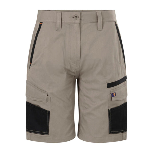 Citeco Size 16 Womens Mid Shorts - Khaki