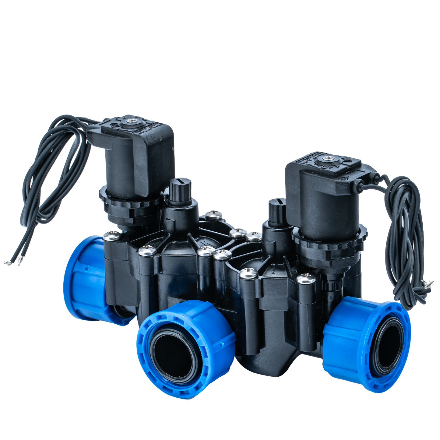 K Rain 25mm Dual Outlet Modular Solenoid Valve - 175LPM Flow Rate