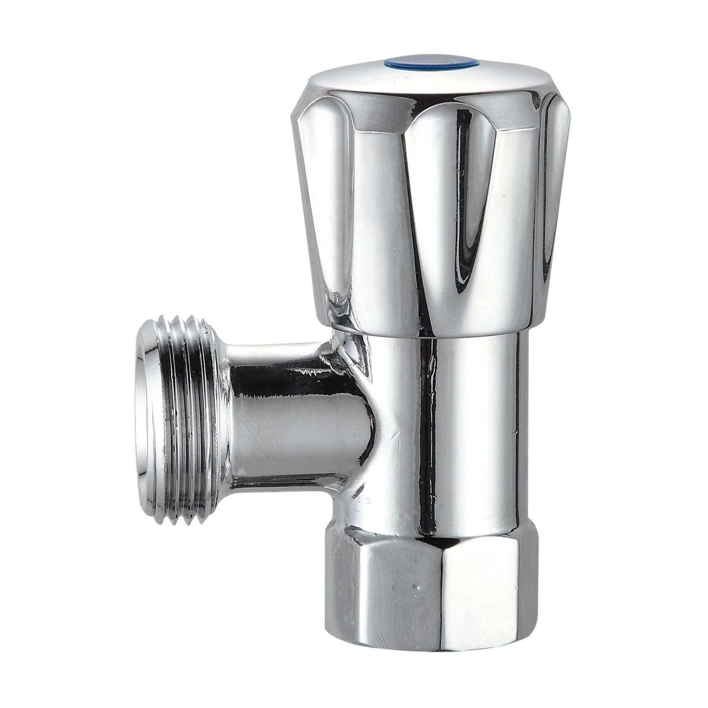 Syneco Chrome Mini Cistern Cock - 15mm