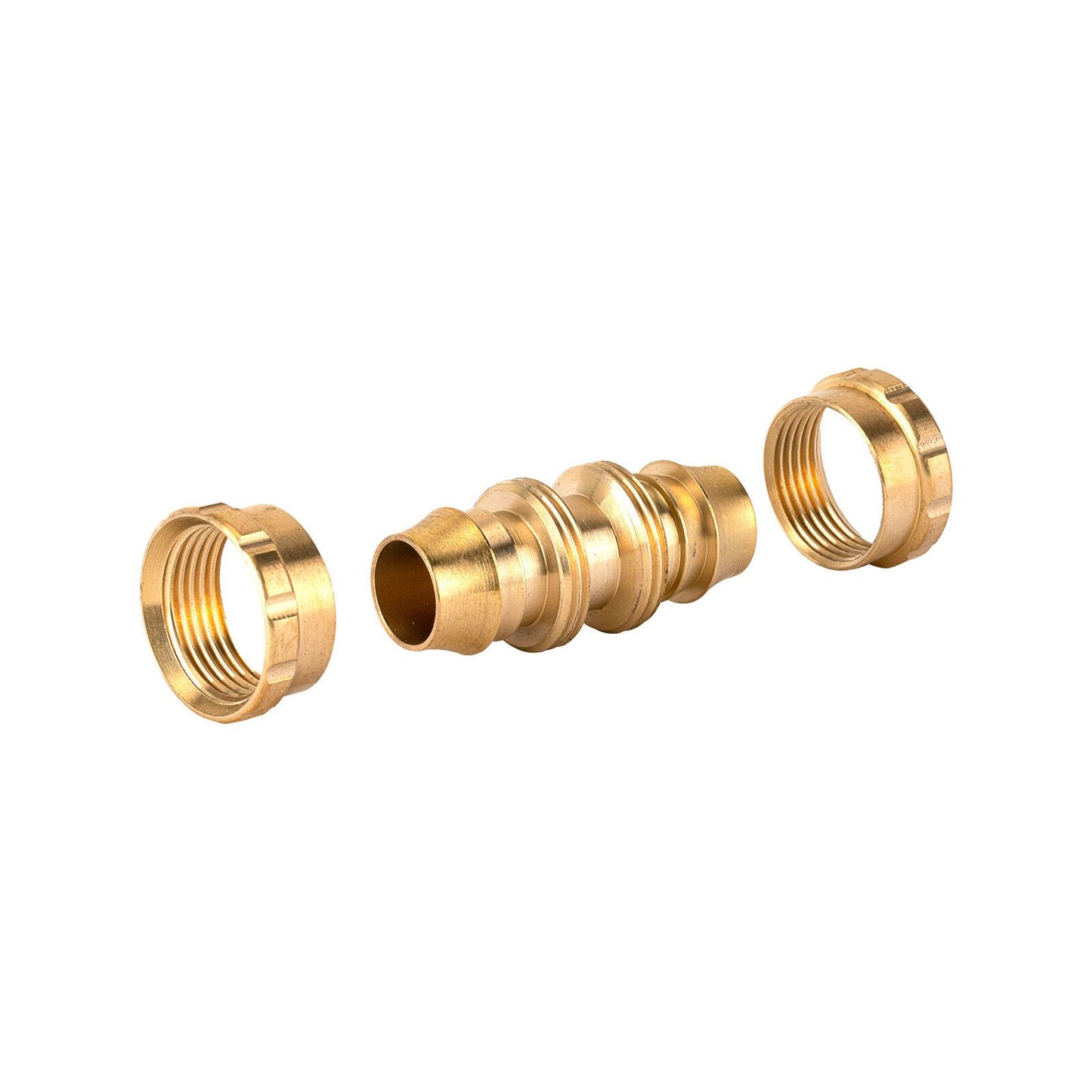 Holman Brass Barbed Screw on Repairer - 18mm