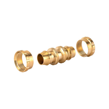 Holman Brass Barbed Screw on Repairer - 18mm