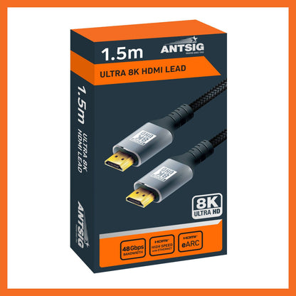 Antsig Ultra 8K HDMI Lead - 1.5m