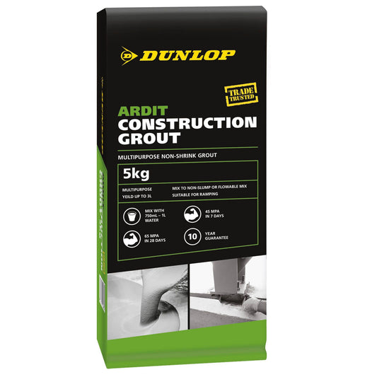Dunlop Ardit Construction Grout 5kg