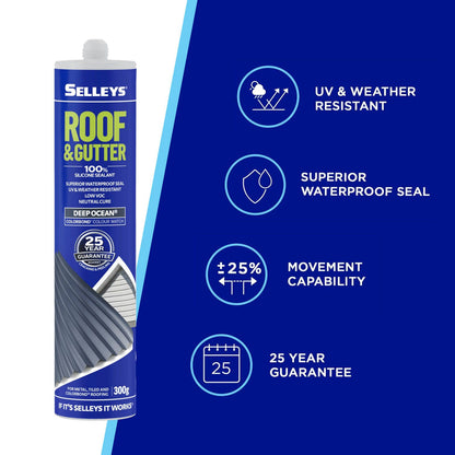 Selleys Deep Ocean Silicone - 300g