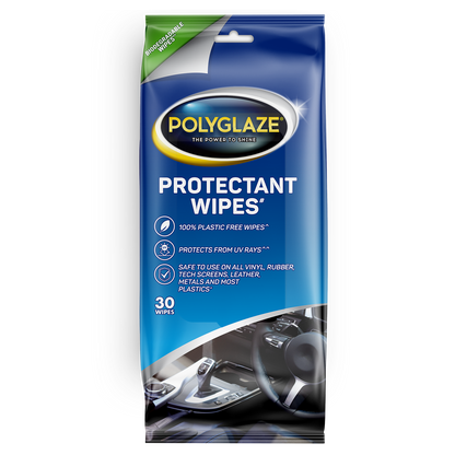 Polyglaze Auto Protectant Wipes - 30 Pack
