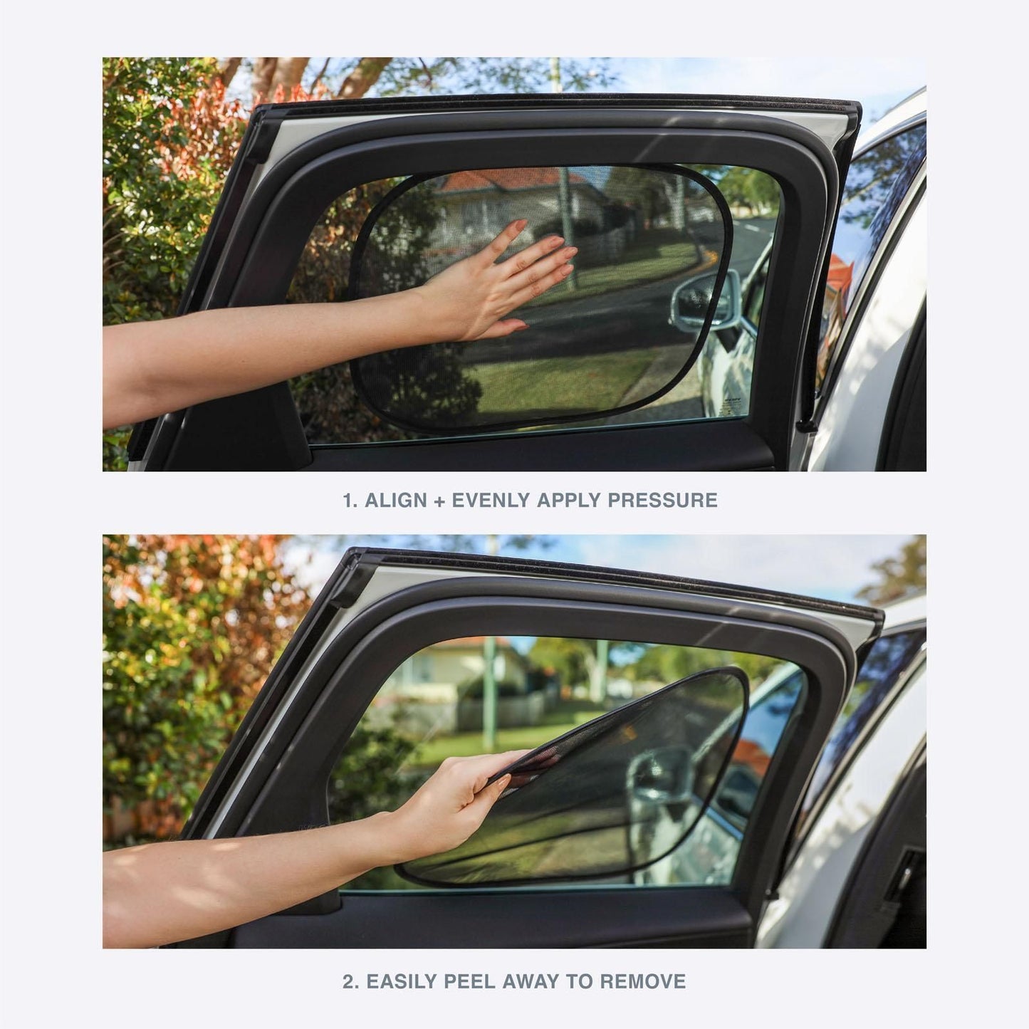 Perma Child Safety Static Cling Car Shade - 2 Pack