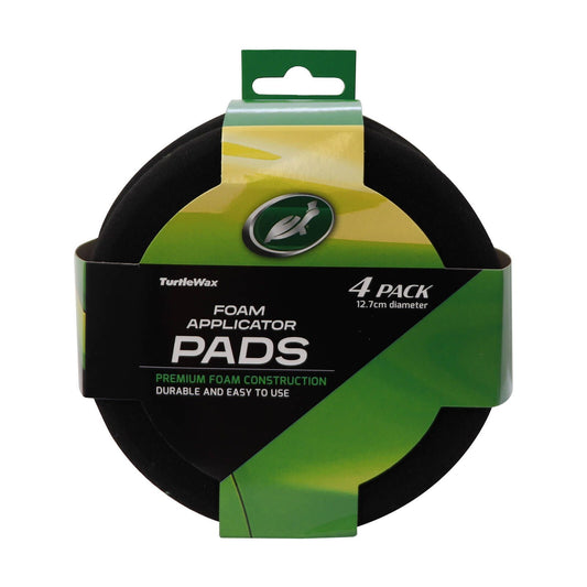 Turtle Wax Foam Applicator Pads - 130 x 140 x 85mm - 4 Pack