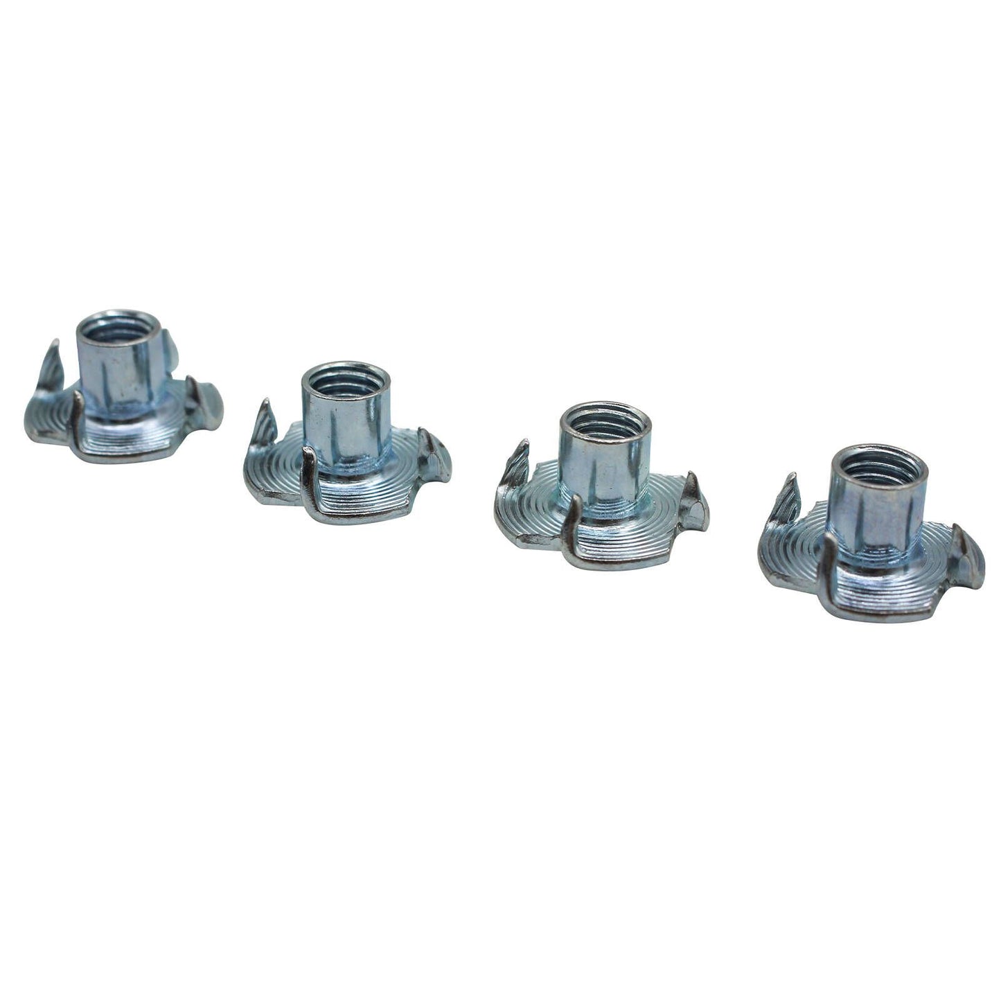 M8 Zinc Plated T Nut - 22.5mm x 11mm x 22.5mm - 4 Pack