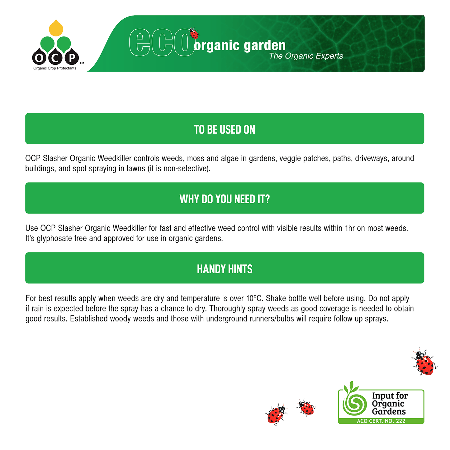 OCP Slasher Weedkiller - 3L