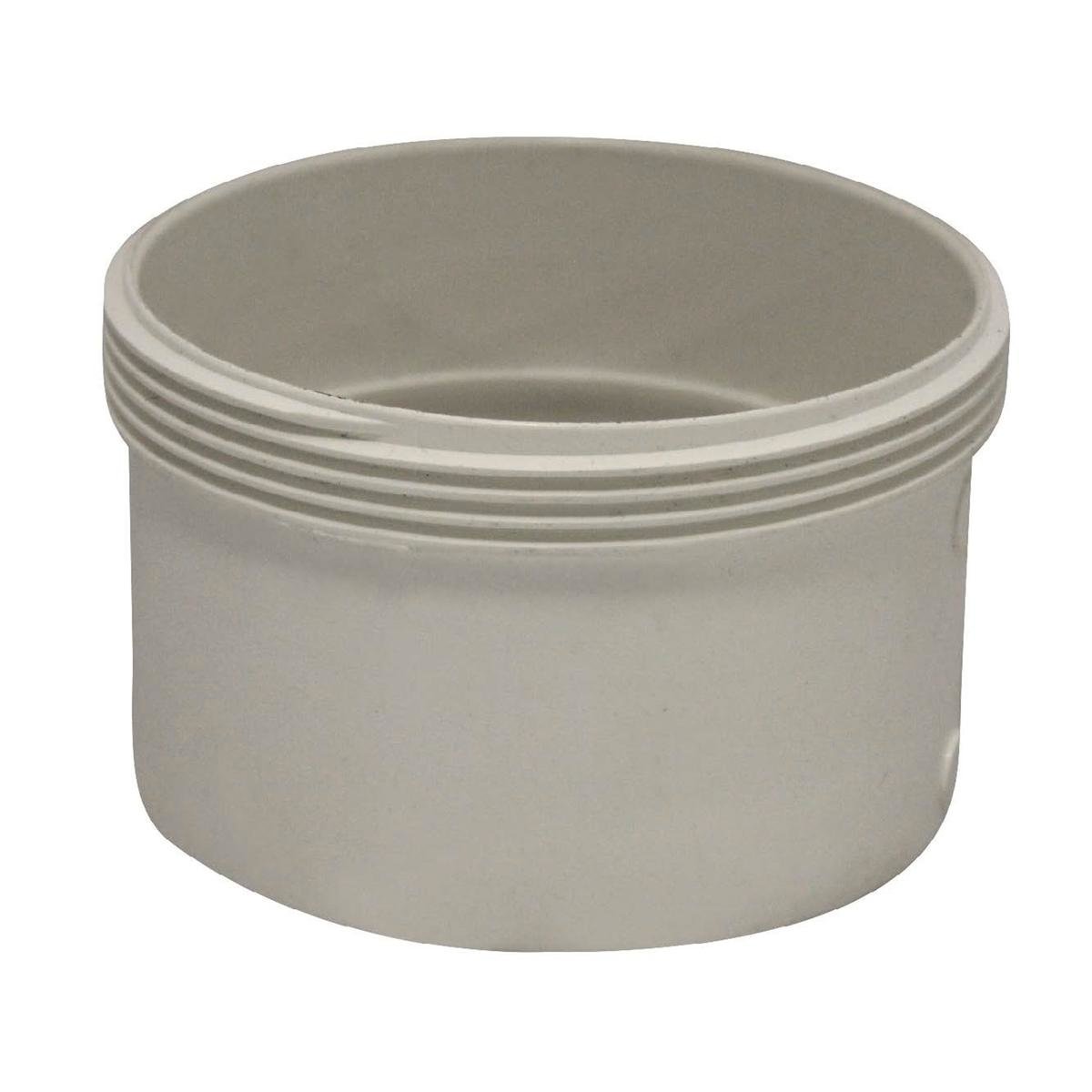 Holman 100mm DWV PVC Male Thread Adaptor - 100mm - Durable - Easy Fit