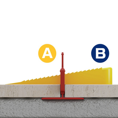 QEP Lash Tile Levelling Wedge - 8 x 65mm - 300 Pack