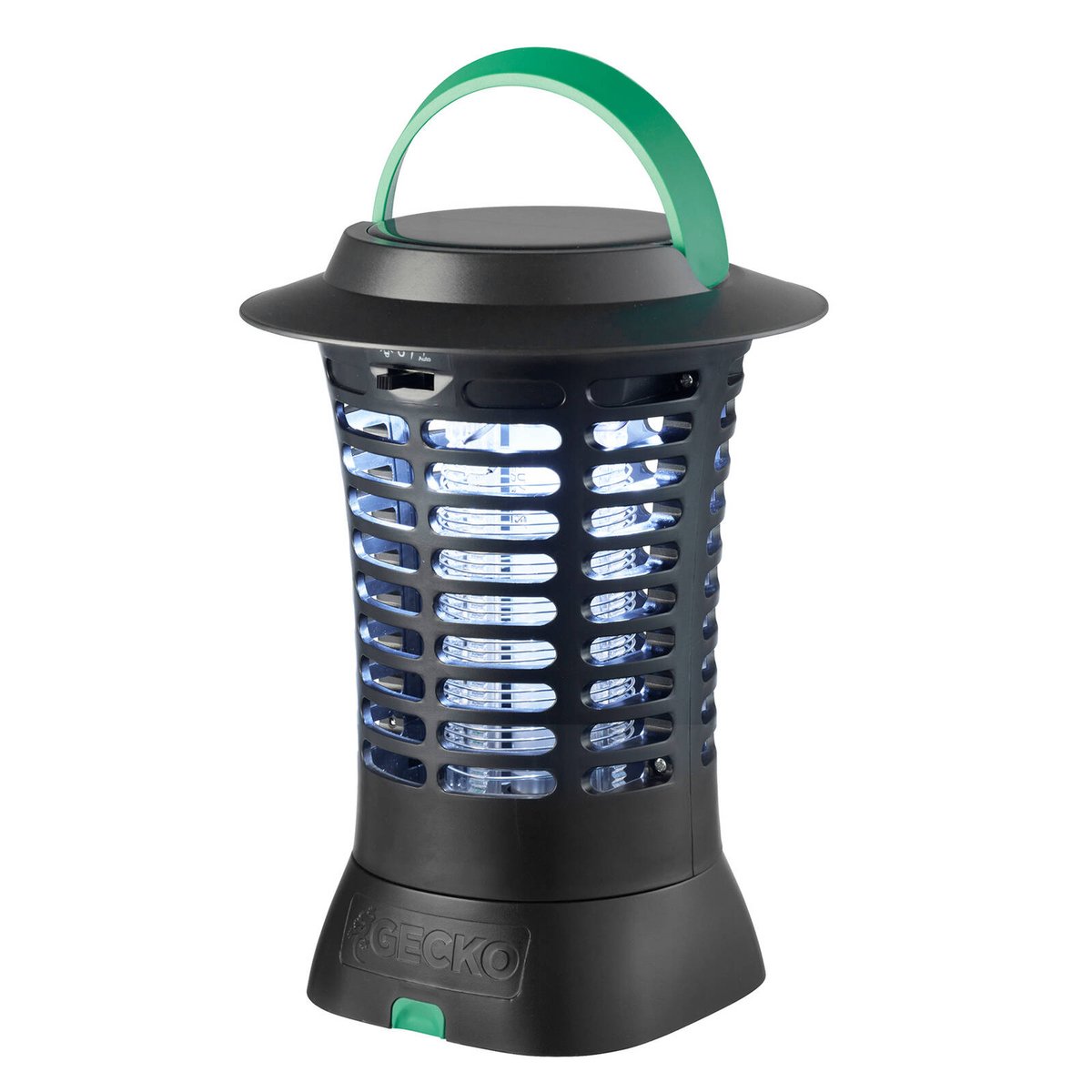 Gecko Solar USB Rechargeable Zapper - 175mm - High Impact Plastic - Lantern