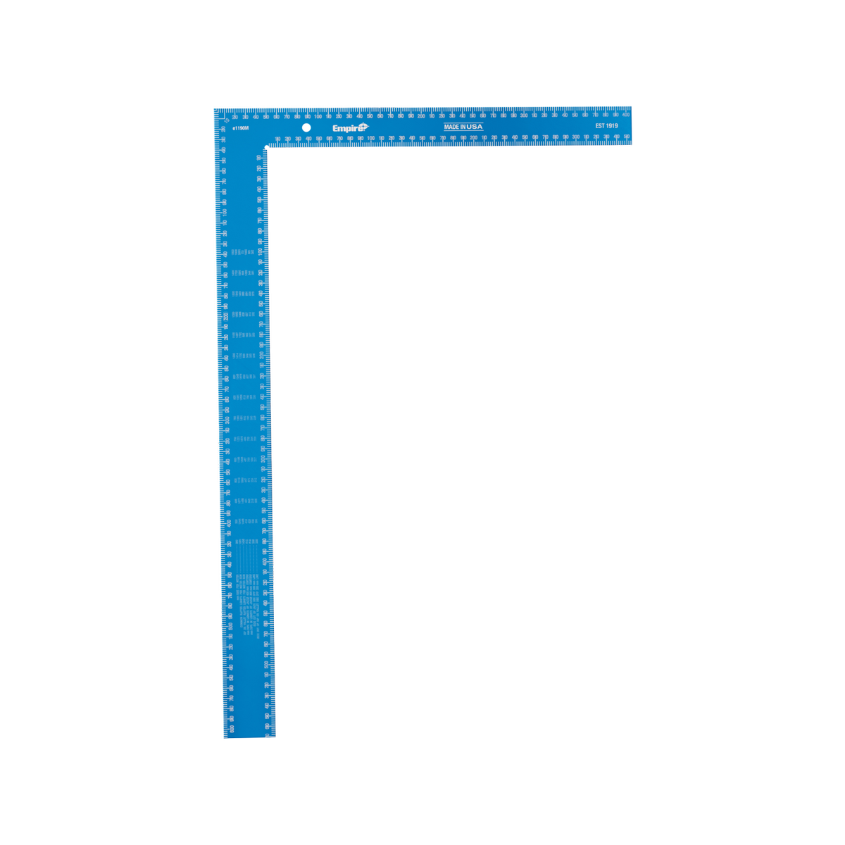 Empire Laser Etched Aluminium Framing Square 600 x 400mm Durable