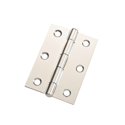 Lane Polished Chrome Fixed Pin Durasmooth Butt Hinge 85x60x1.6mm