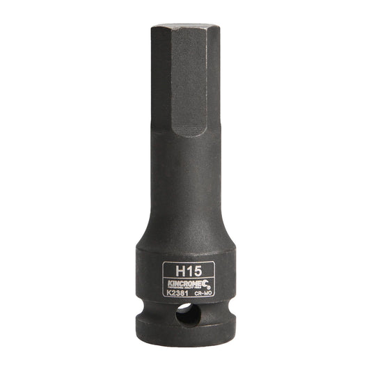 Kincrome 15mm Hex Impact Socket - 1/2 Drive