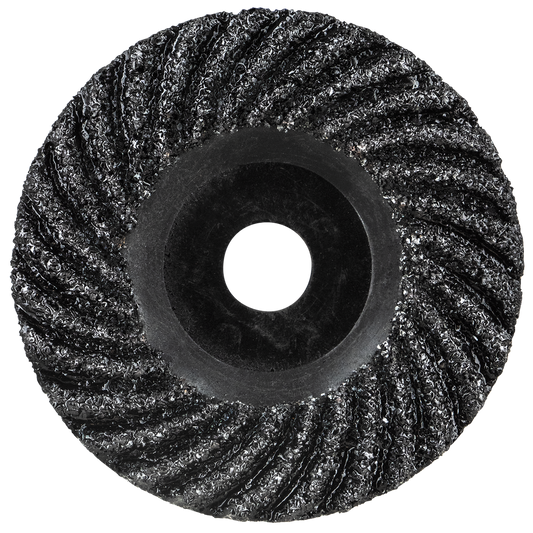 Flexovit Stripping Ripper Grinding Disc 125mm - Silicone Carbide - Black