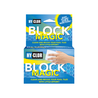 Hy Clor Magic Block - 110mm - Chemical Free - Pool Stain Remover