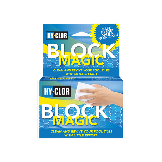 Hy Clor Magic Block - 110mm - Chemical Free - Pool Stain Remover